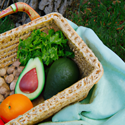 Салат с грейпфрутом, авокадо и семенами чиа